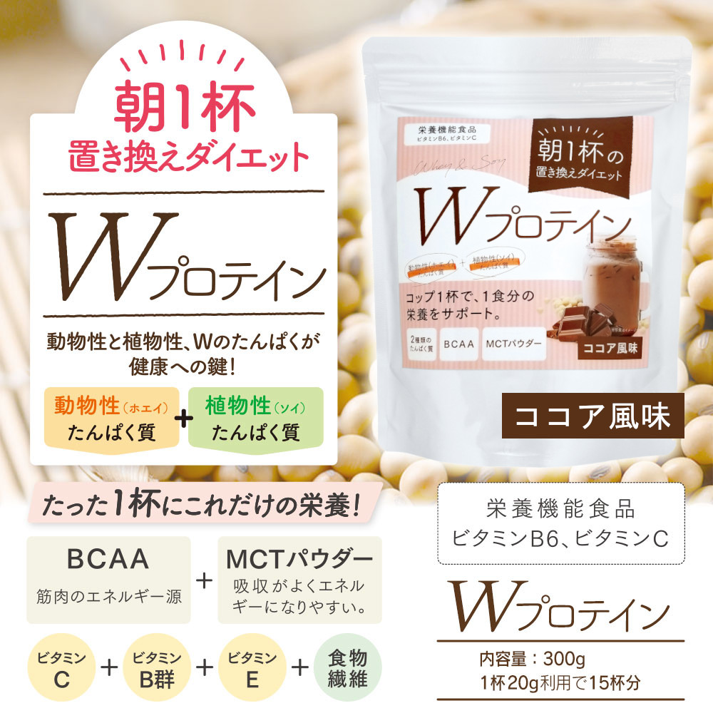 サブ1　Wプロテイン ココア風味